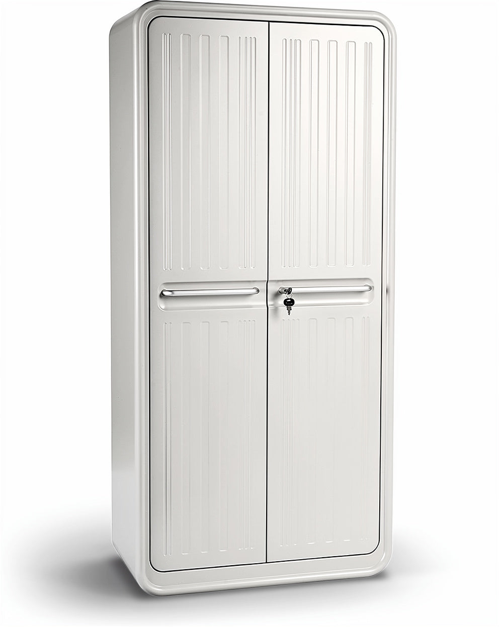**Kühlschrank mit Doppelbart und Sicherheitsschloss**